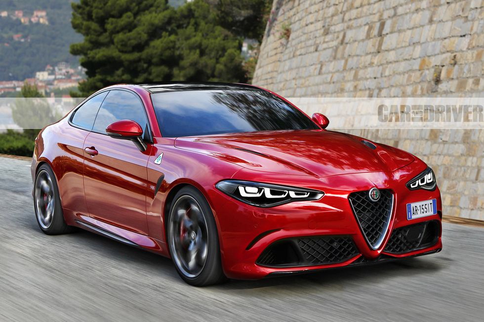 Stunning Alfa Romeo Sedan Unofficial Rendering Imagines BMW 5er Rival