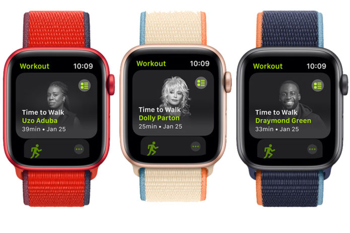 Apple launches ‘Time to Walk’ for Fitness+ with Dolly Parton, Draymond Green, others
