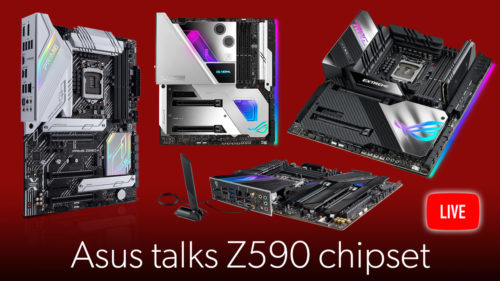 Asus talks about the new Rocket Lake chipset: Z590