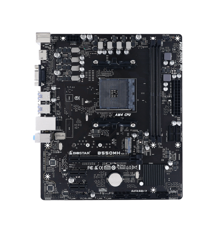 Biostar B550MH Ver 6.0 Motherboard Review