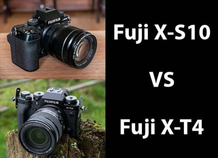 Fujifilm X-T4 vs X-S10