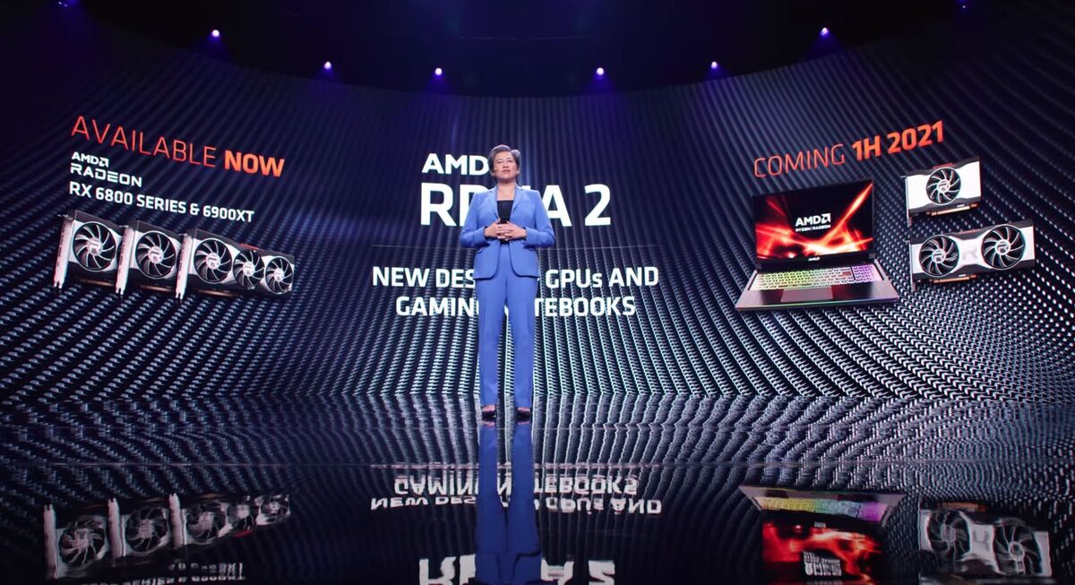 New Radeon GPUs were barely seen at CES, but they cast a long shadow