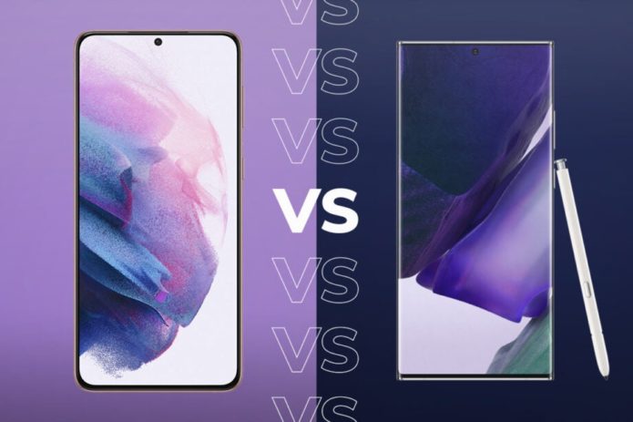 Samsung Galaxy S21 Ultra vs Galaxy Note 20 Ultra: The winner is clear