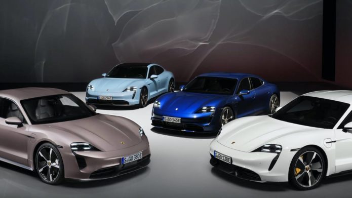 Porsche’s tease of 2021 Taycan good news is coming true