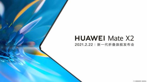 Huawei Mate X2 foldable phone release date, design officially confirmed