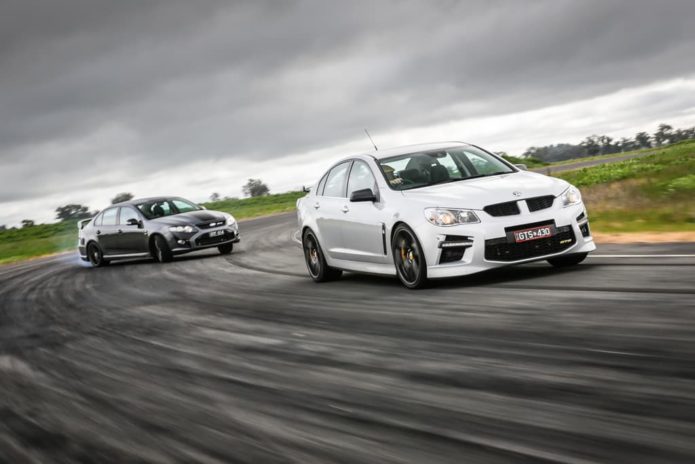 V8 Holden and Ford prices soar