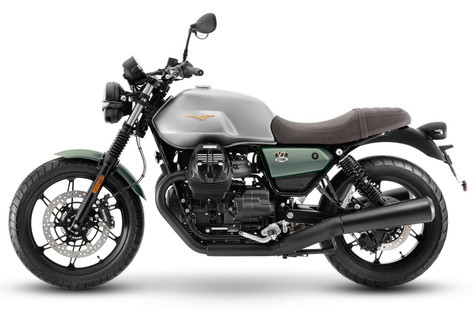 2021 Moto Guzzi V7 Stone 100th Anniversary First Look