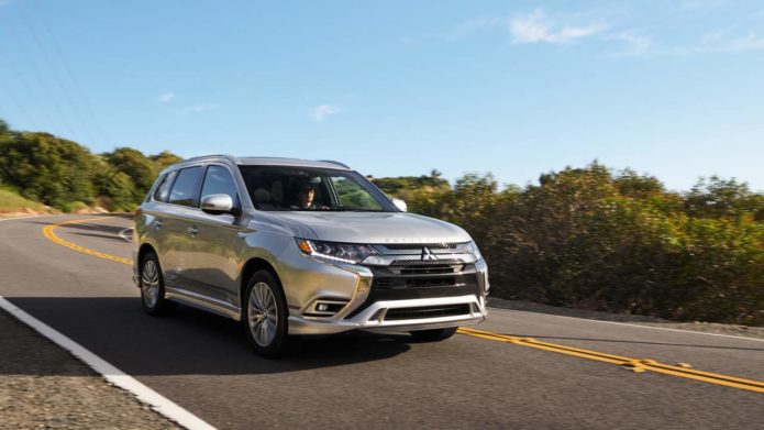 2021 Mitsubishi Outlander PHEV has more range, more power, and a lower base price