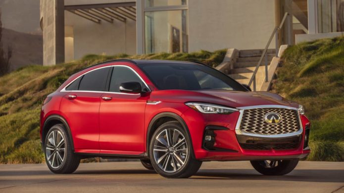 2022 Infiniti QX55 pricing revealed for striking crossover-coupe