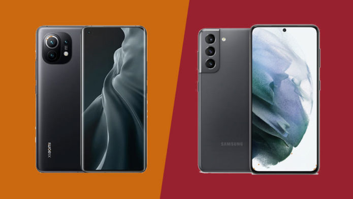 Xiaomi Mi 11 vs Samsung Galaxy S21: comparing two top flagship phones