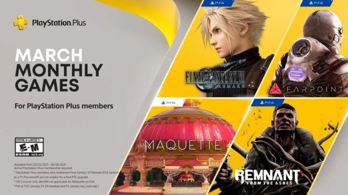 Final Fantasy VII Remake leads a huge March for PlayStation Plus