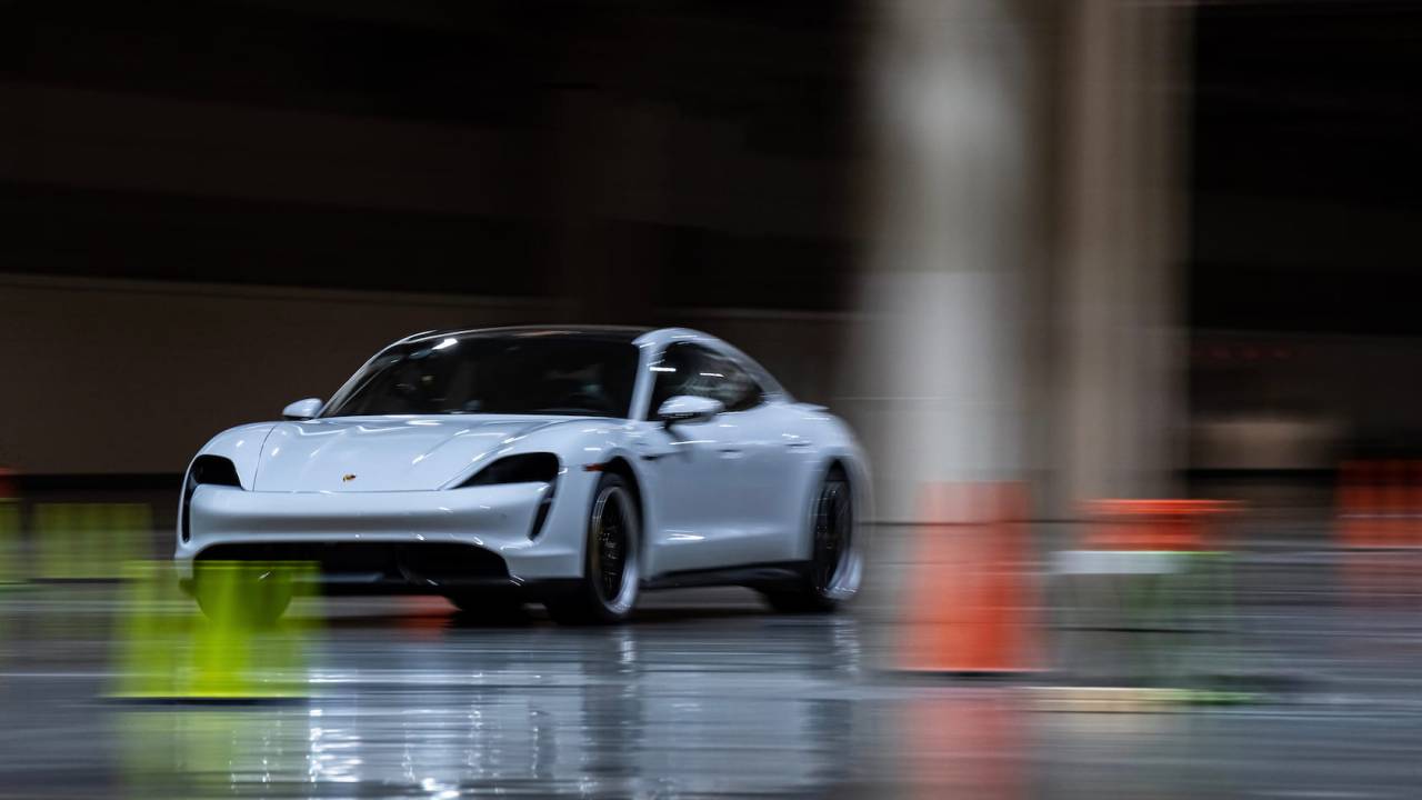 The Porsche Taycan EV just set a speed record we didn’t know existed