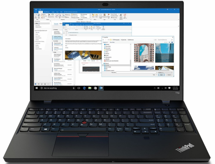 Lenovo ThinkPad T15p Gen 1 laptop review: Powerful but inefficient