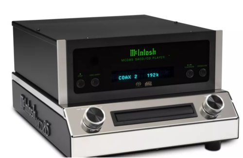 McIntosh’s MCD85 SACD/CD player boasts hi-res USB connectivity