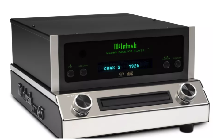 McIntosh's MCD85 SACD/CD player boasts hi-res USB connectivity