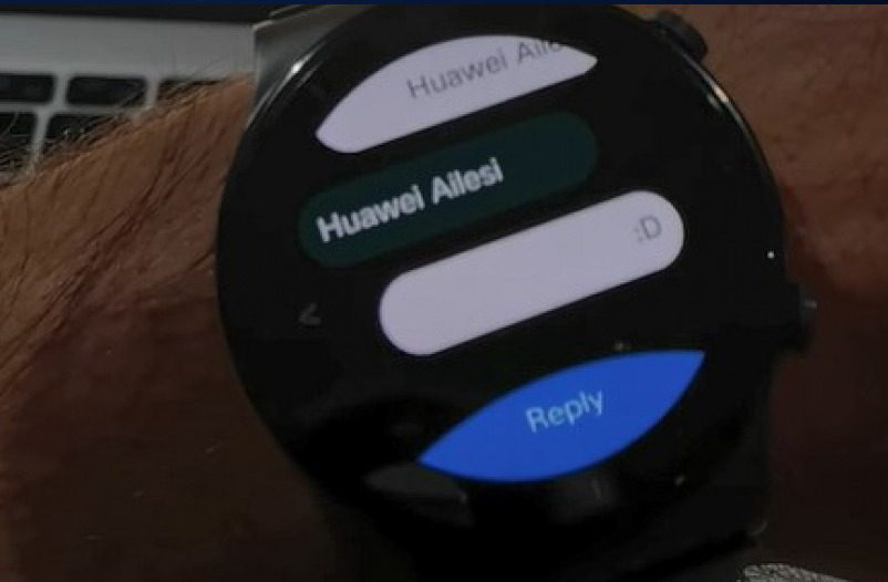 huawei gt2 whatsapp reply