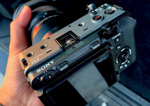 More Sony FX3 images ahead of the Announcement