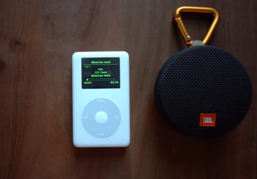 This dude gutted his iPod Classic and turned it into a Wi-Fi Spotify player with Bluetooth audio
