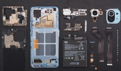 Xiaomi disassembles Mi 11 on video, phone seems fairly easy to repair