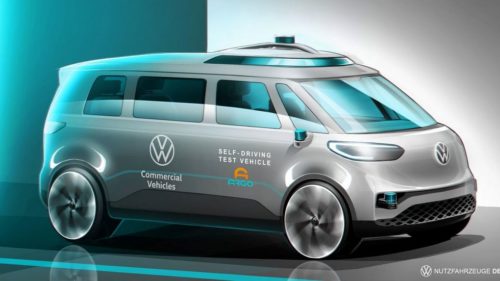 VW Aims to Have Autonomous ID.Buzz Vans for Commercial Use by 2025