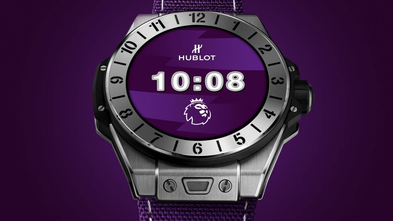 Hublot Big Bang e Premier League brings Wear OS to football