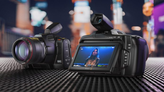 Blackmagic Design Pocket Cinema Camera 6K Pro : Super 35 camera w/ Tilting screen & Built-in ND