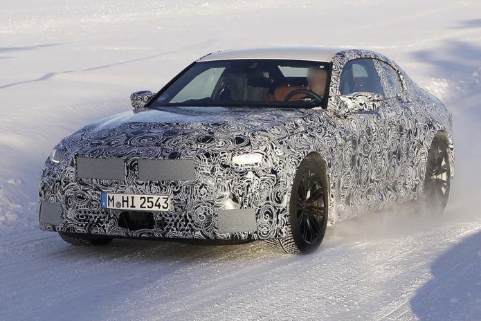 SPY PICS: Hot new BMW M2 hits snow