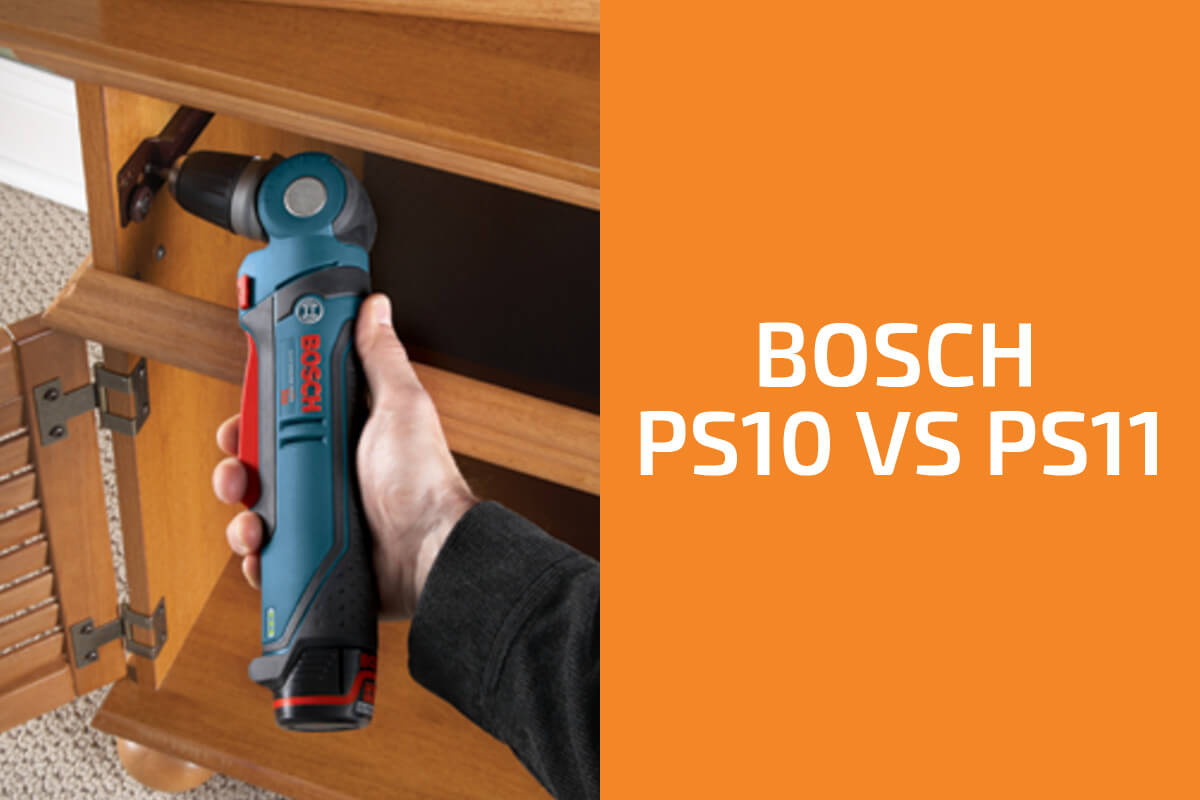Bosch PS10 vs. PS11 Which RightAngle Drill to Get?