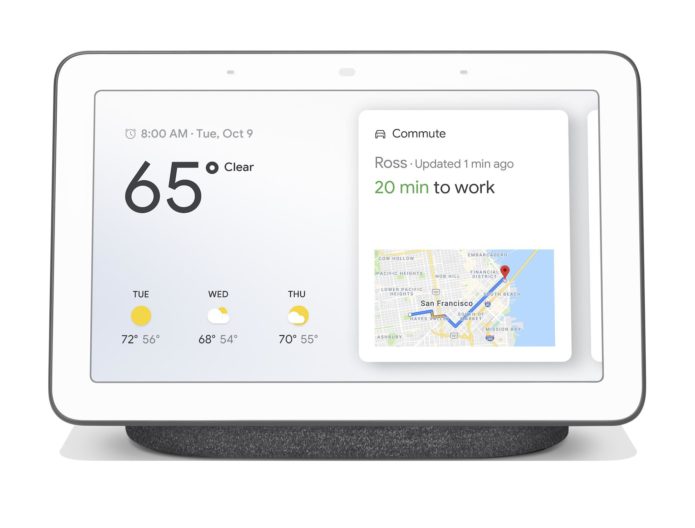 The next Google Nest Hub is tipped to keep the current design