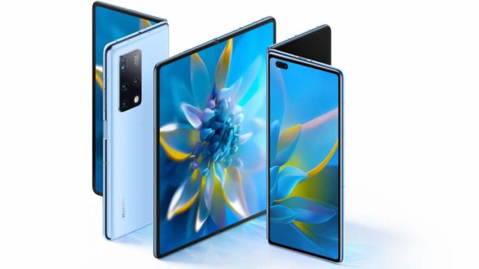 Huawei Mate X2 foldable phone goes supersized with the same big issue