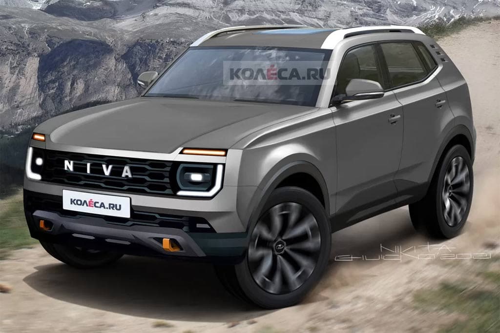 New Lada Niva takes shape