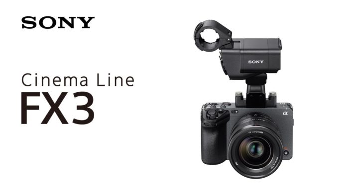 Sony adds compact full-frame FX3 to Cinema Line