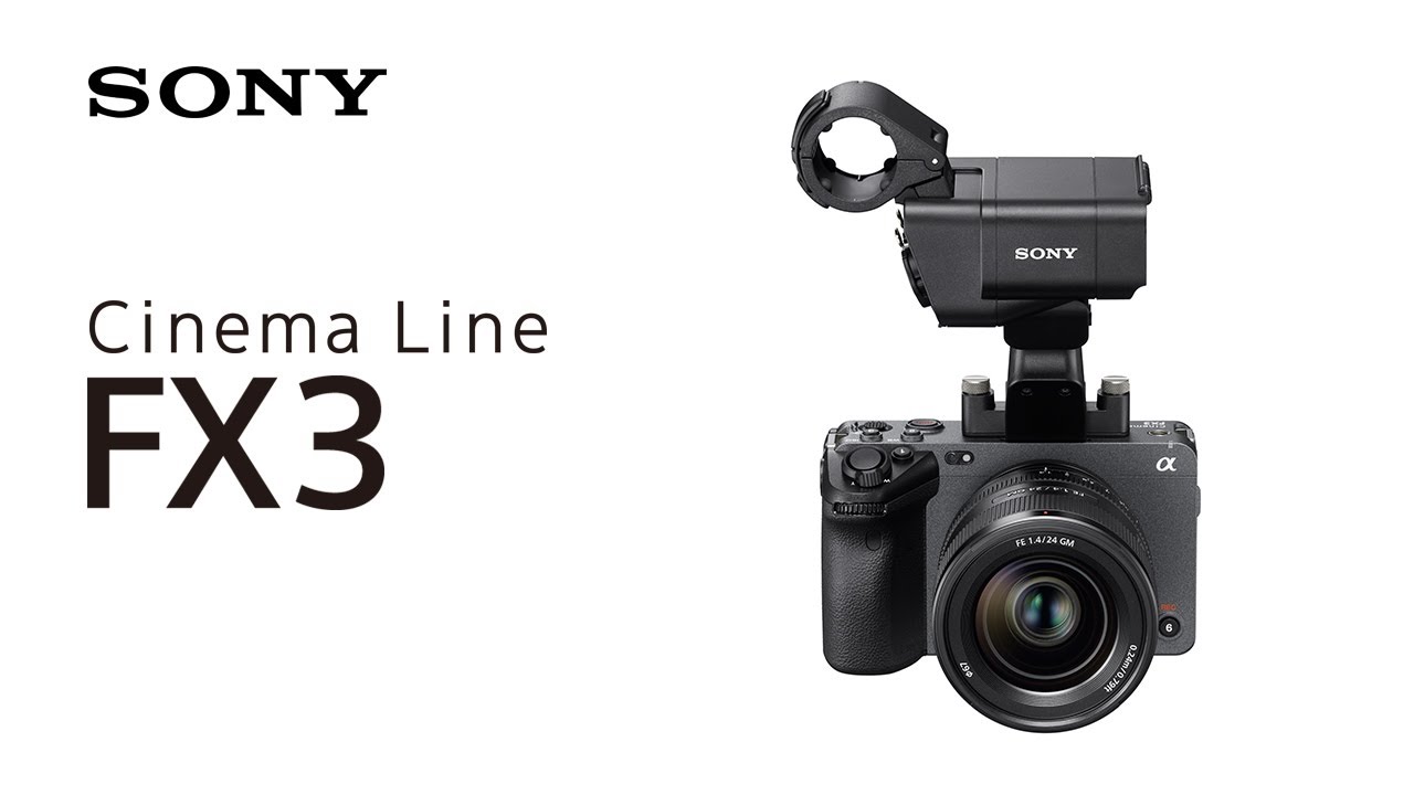 Sony FX3 is officially its smallest, cheapest cinema camera for pro filmmakers