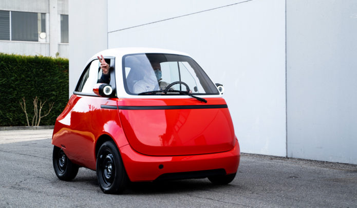 Microlino electric microcar to enter production in Europe by September 2021
