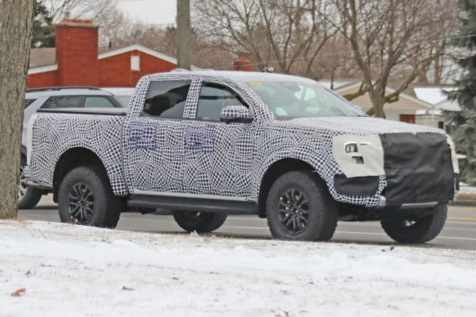 SPY PICS: First look at new Ford Ranger Raptor