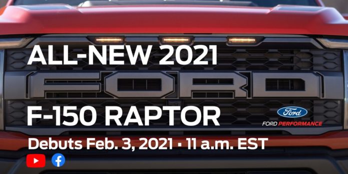 2021 Ford F-150 Raptor – Here’s what to expect