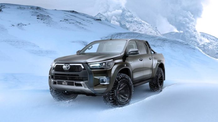 Toyota Hilux AT35 is designed for the Arctic extremes