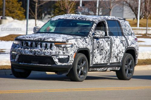 2022 Jeep Grand Cherokee Spied Showing Imposing New Look