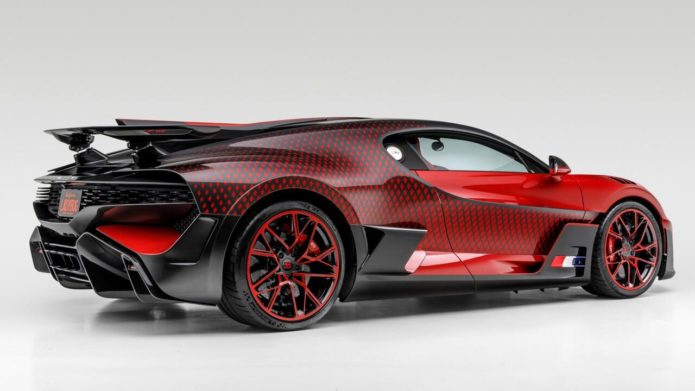 This Bugatti Divo Lady Bug’s geometric paint job is truly one-of-a-kind