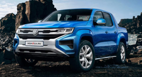 2022 Volkswagen Amarok Teaser Brings The Truck Closer To Reality