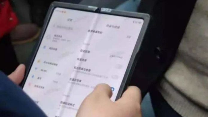 Xiaomi MIX foldable phone leaked in real-world photos