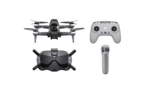 The DJI FPV drone takes you into the skies with its 4K camera and video goggles
