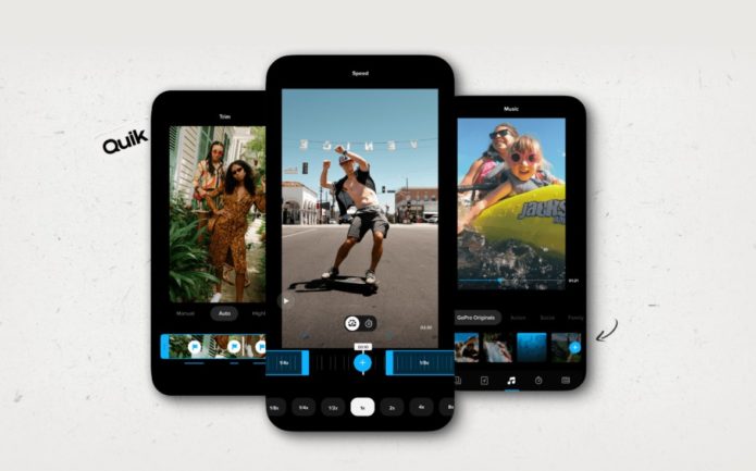 GoPro releases a redesigned Quik app for iOS and Android