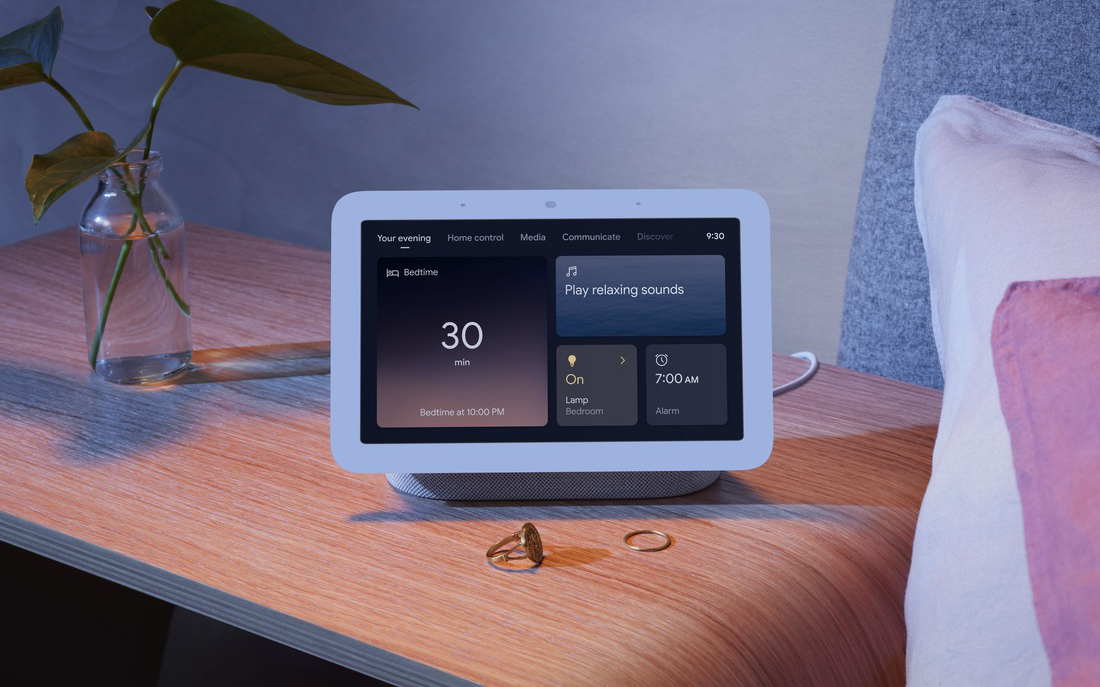 Google’s second-gen Nest Hub tracks sleep with no wearable required