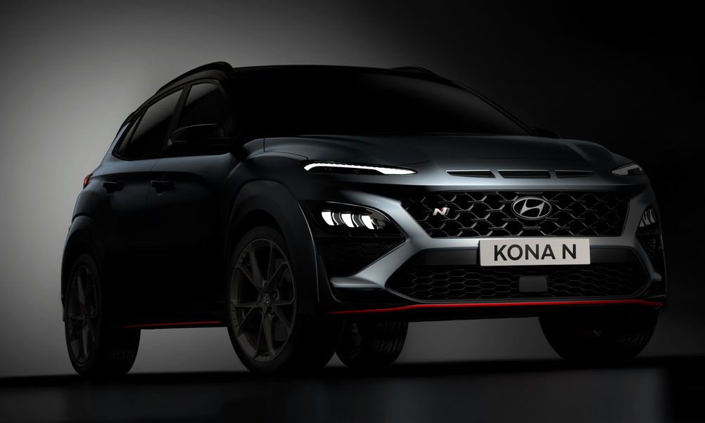 275-HP Hyundai Kona N Previewed with Aggressive Looks