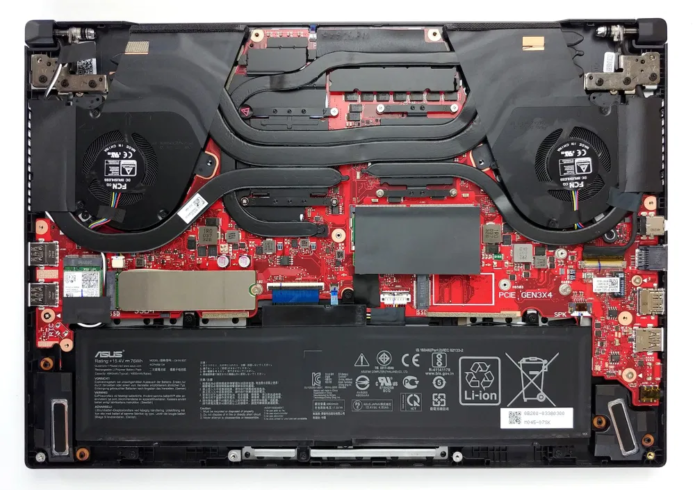 Inside ASUS TUF Dash F15 (FX516) – disassembly and upgrade options
