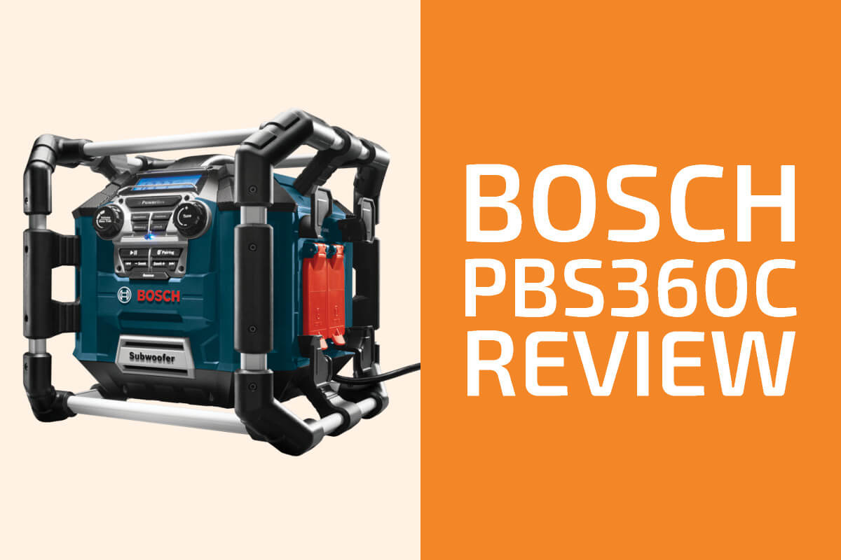 Bosch PB360C Review: A Good Jobsite Radio?