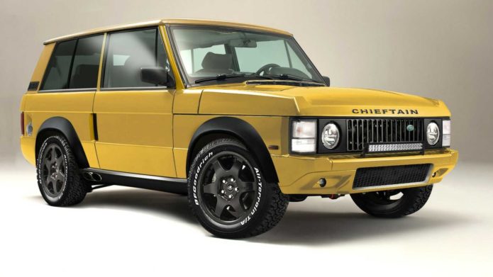 Chieftain Xtreme Is Classic Land Rover Range Rover Restomod With 700 HP
