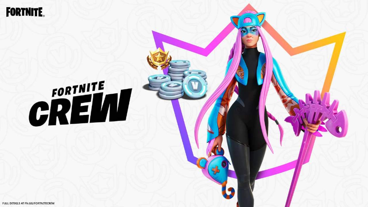 Fortnite Crew April 2021 bundle revealed with Lynx’s sister Alli