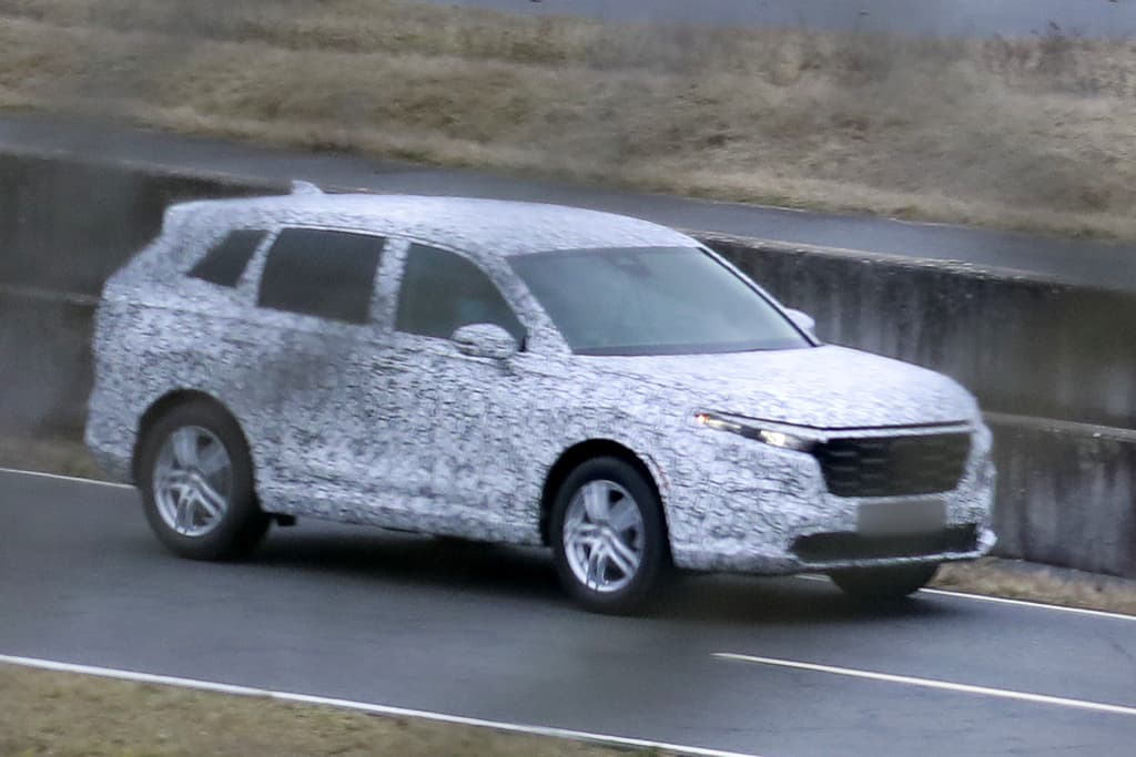 SPY PICS: Larger new Honda CR-V snapped